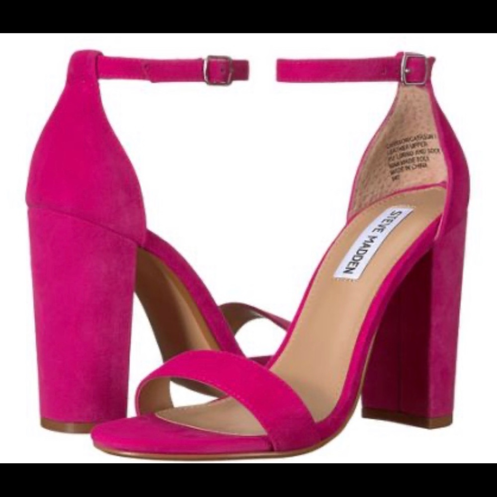 Steve Madden Carson Pink Heels NWT